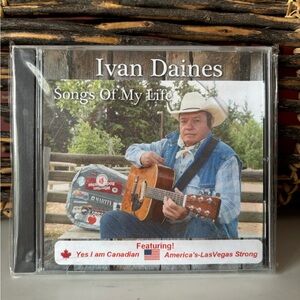 👛(ANY 4/20) Ivan Daines 'Songs Of My Life' CD (New)